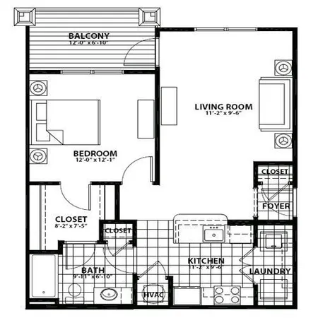 $1,210 | 1600 Overlook Park Lane, Unit 517, Lawrenceville, GA 30043
