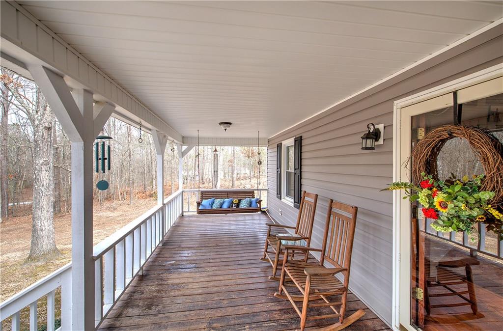 452 Terry White Road Aragon, GA 30104 - Photo 21 of 55 a view of a porch with furniture and garden
