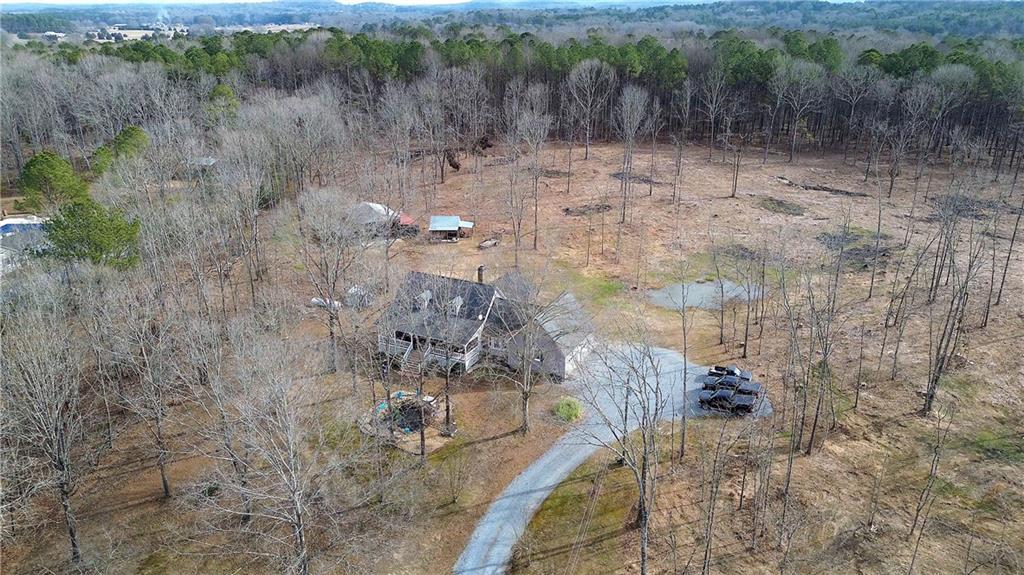 452 Terry White Road Aragon, GA 30104 - Photo 52 of 55 a view of a dry yard with trees