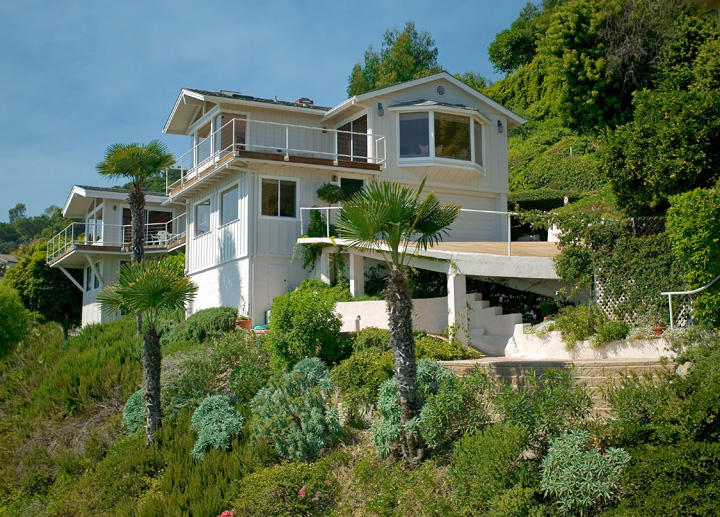 51 Loma Media Road Santa Barbara, CA 93103 - Photo 2 of 6 a house view with a garden space
