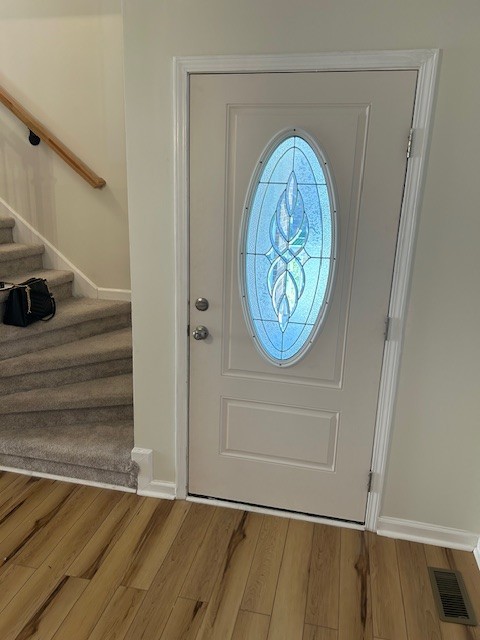 3403 Chaney Lane Clarksville, TN 37042 - Photo 16 of 28 a view of wooden floor with entryway