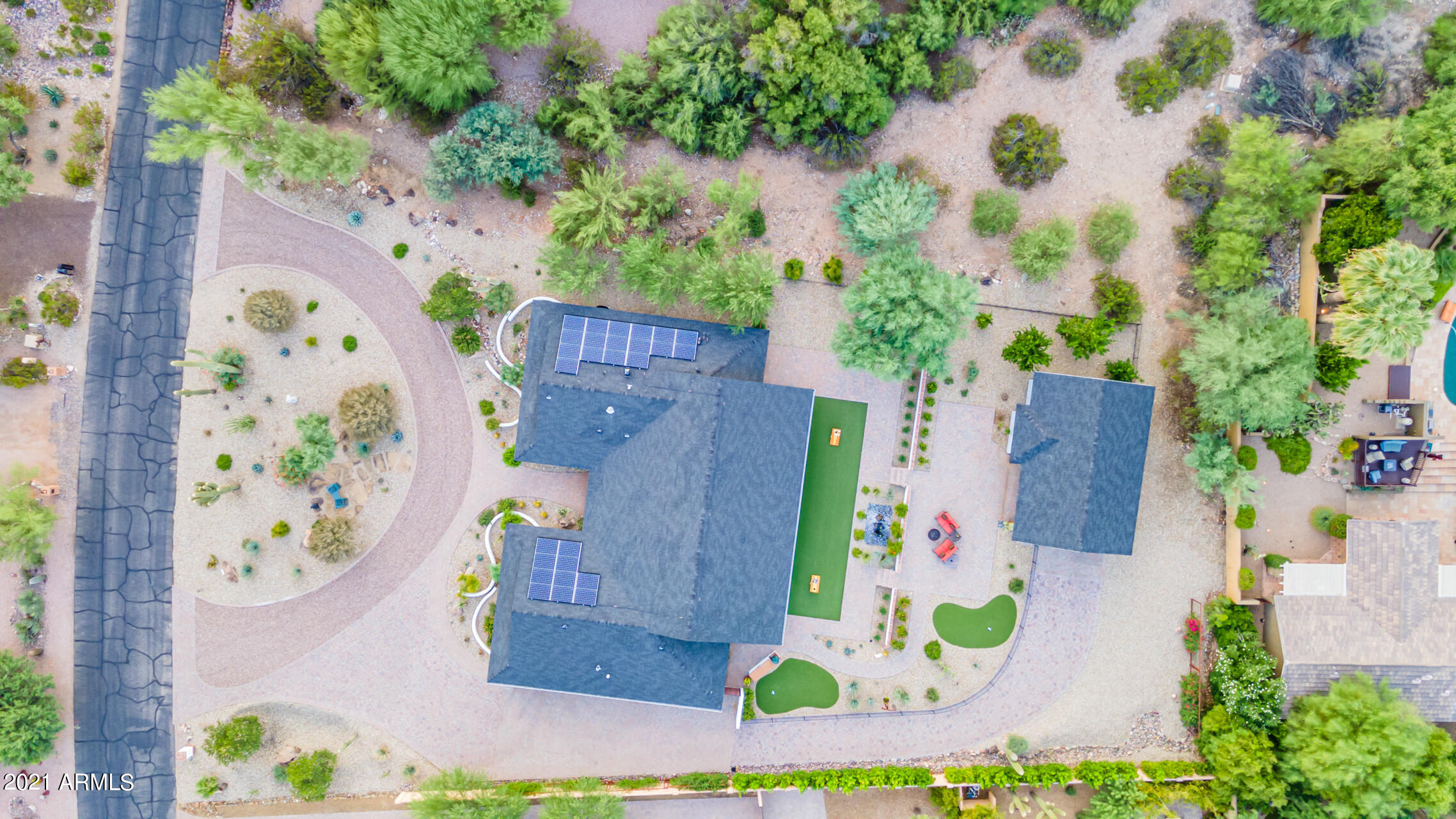 4530 East Indian Bend Road Paradise Valley, AZ 85253 - Photo 72 of 77 Aerial view
