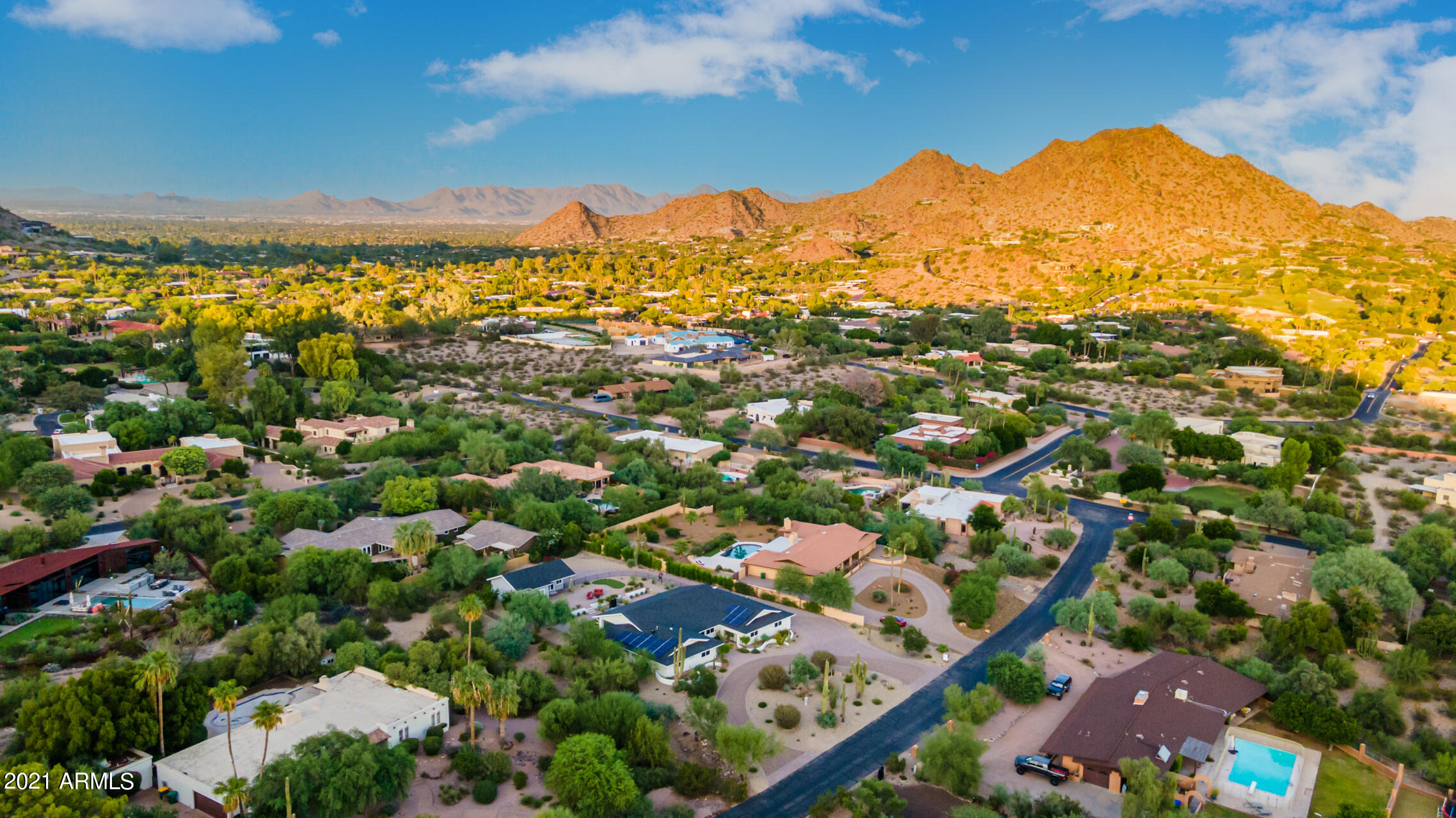 4530 East Indian Bend Road Paradise Valley, AZ 85253 - Photo 75 of 77 Aerial view