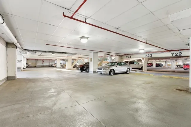 front view of a building with a yard