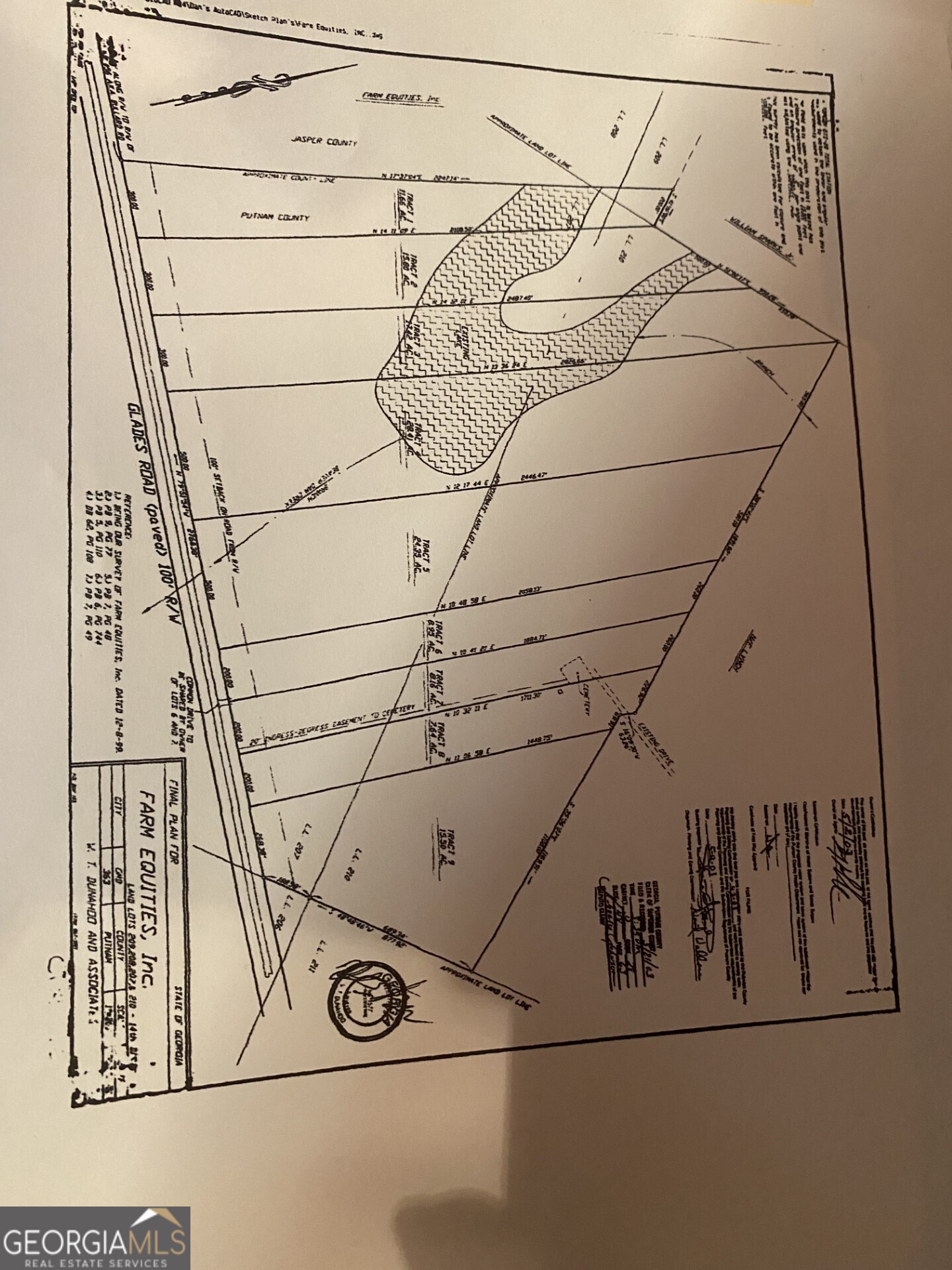 0 Glades Road Eatonton, GA 31024 - Photo 4 of 4 a view of a door with wooden fence