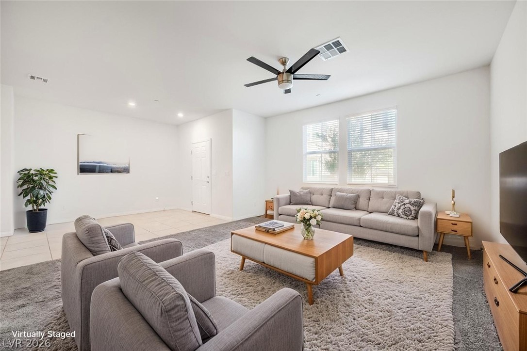 489 Filaree Place Henderson, NV 89015 - Photo 8 of 36 Bright, open living space filled with natural light - Virtually Staged