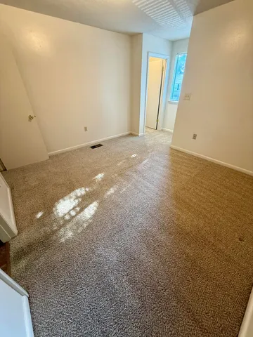 a view of empty room