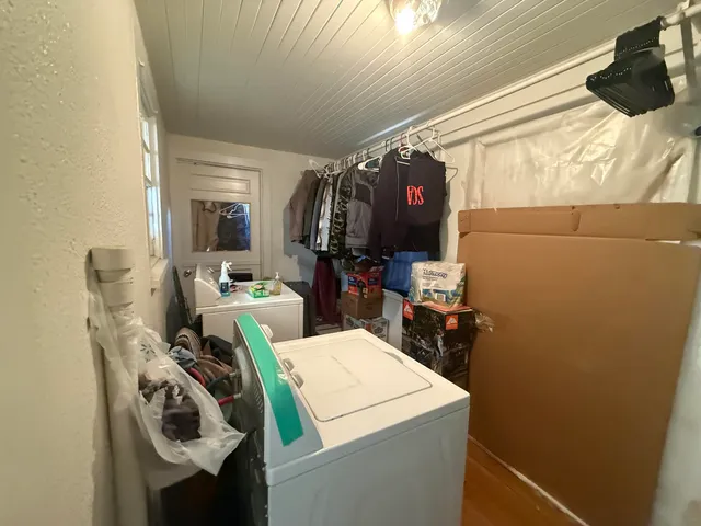 a bathroom with a sink double vanity and a mirror