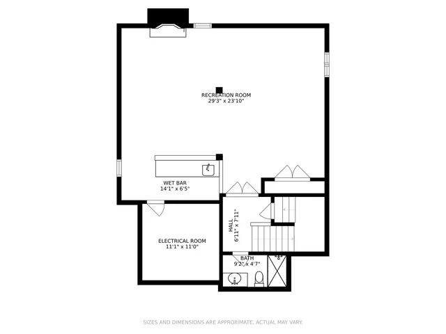 a picture of a floor plan