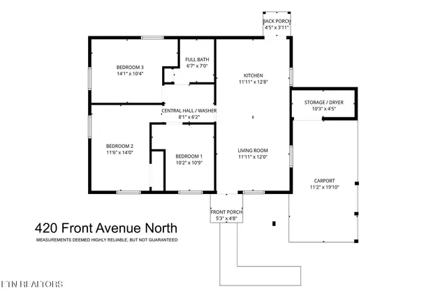 $180,000 | 420 Front Avenue North, Rockwood, TN 37854