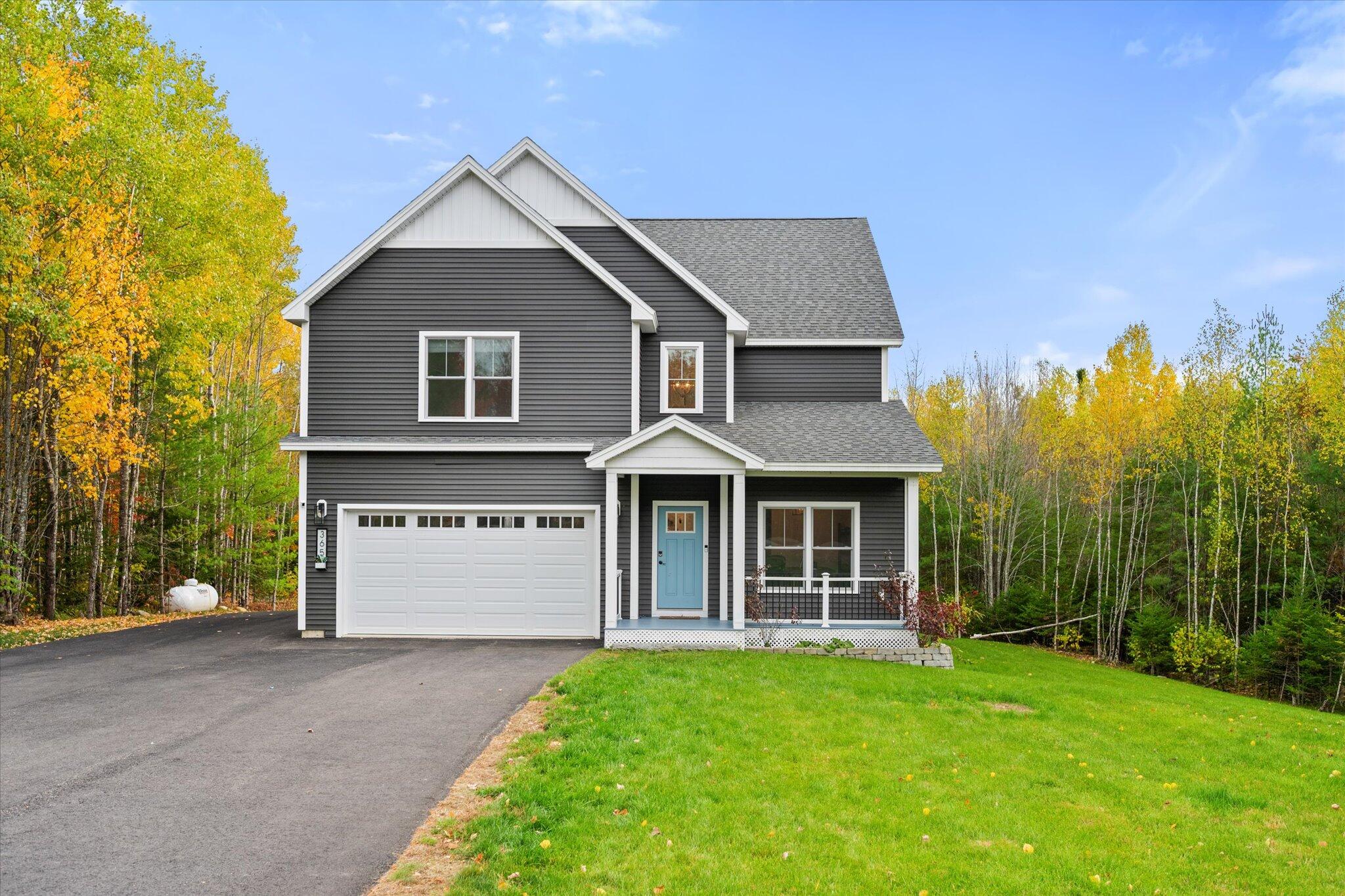 365 Walden Parke Way Bangor, ME 04401 - Photo 58 of 59 Front Exterior- modern curb appeal.