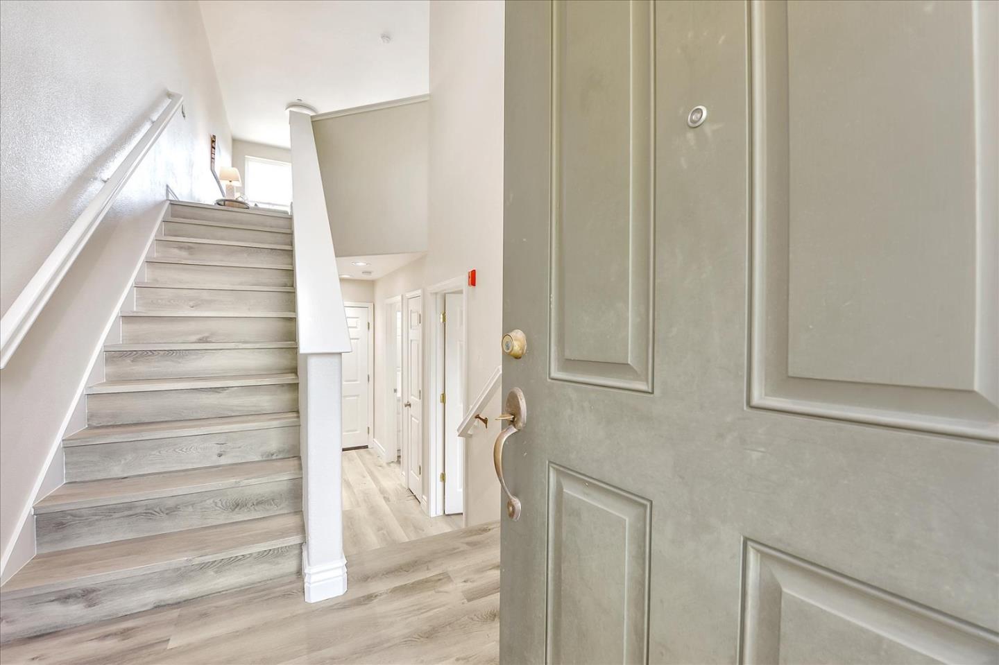 2276 Towne Circle Mountain View, CA 94040 - Photo 17 of 37 a view of staircase with white walls and white door
