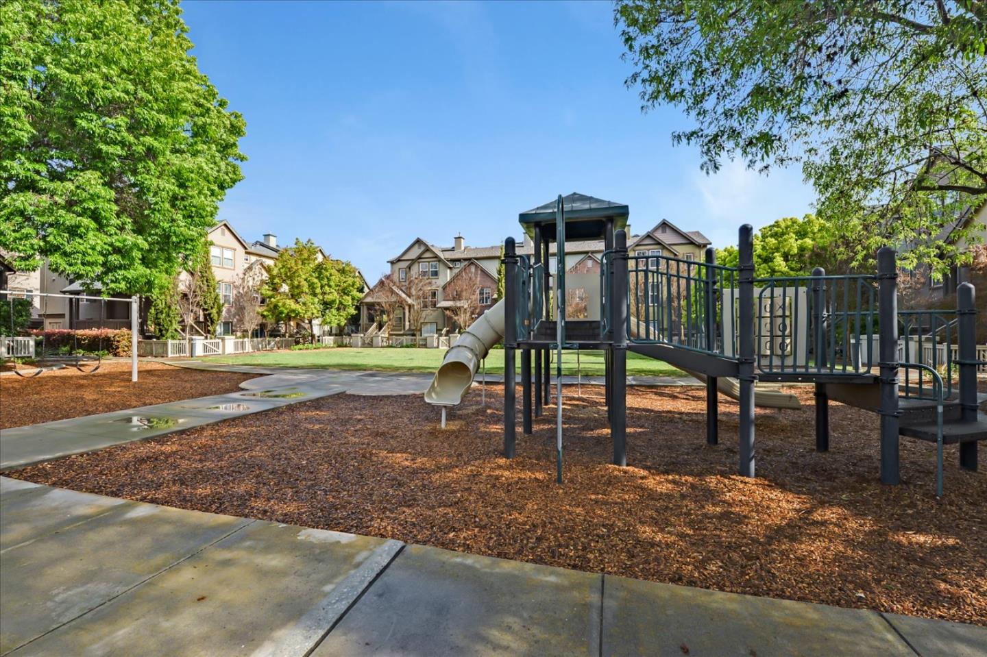 2276 Towne Circle Mountain View, CA 94040 - Photo 36 of 37 a view of a park with swings and slides