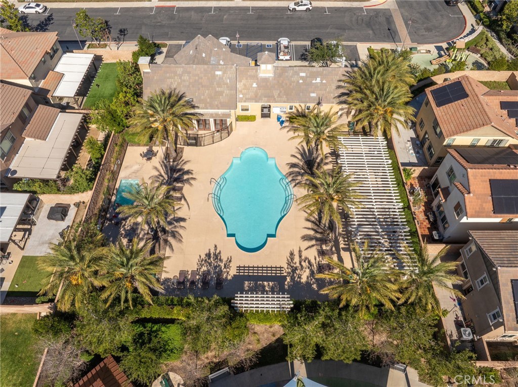 16001 Chase Road, Unit 72 Fontana, CA 92336 - Photo 41 of 43 an aerial view of residential houses with outdoor space