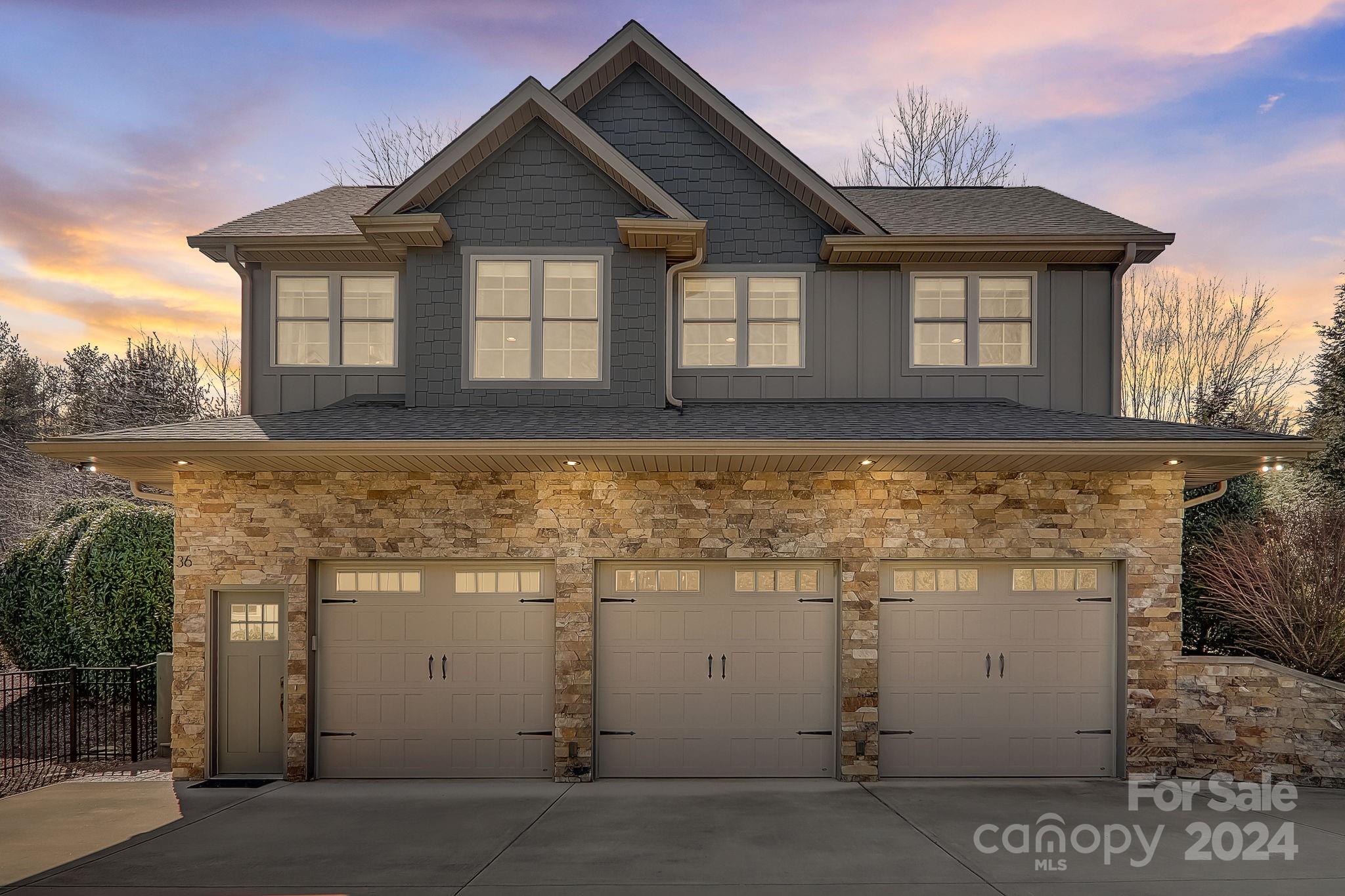 34 Ledgestone Drive Fairview, NC 28730 - Photo 39 of 47 a front view of a house with a yard