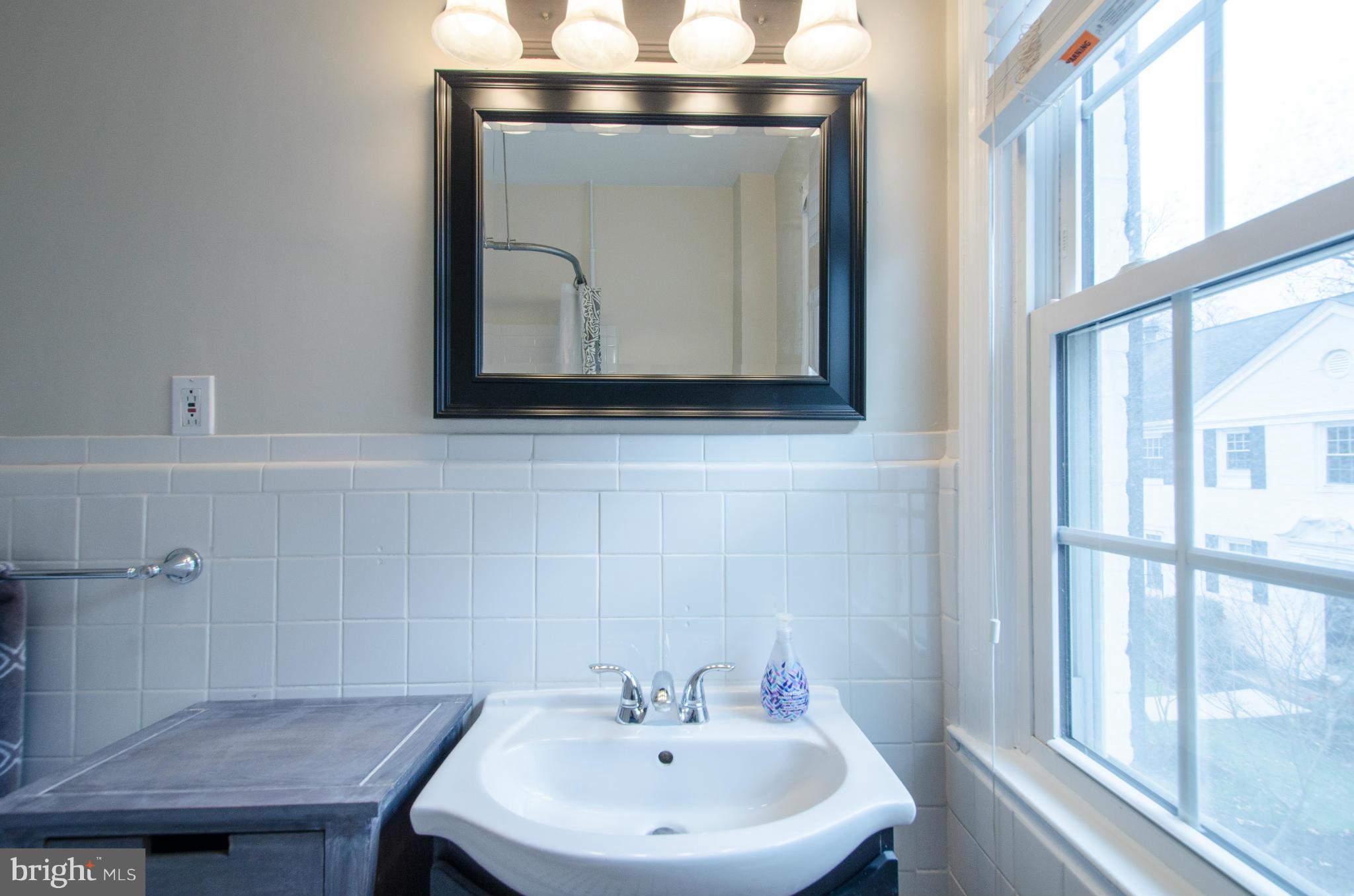 2912 13th Road South, Unit 204 Arlington, VA 22204 - Photo 11 of 13 a bathroom with a sink and a mirror