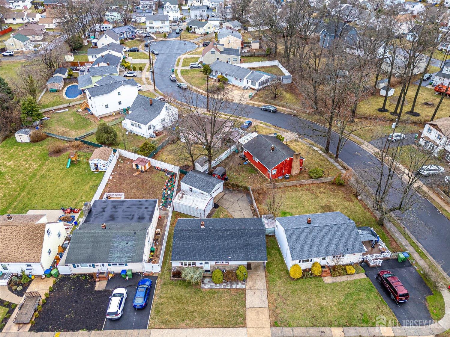 65 Rose Street Edison, NJ 08817 - Photo 33 of 35 an aerial view of residential houses with outdoor space