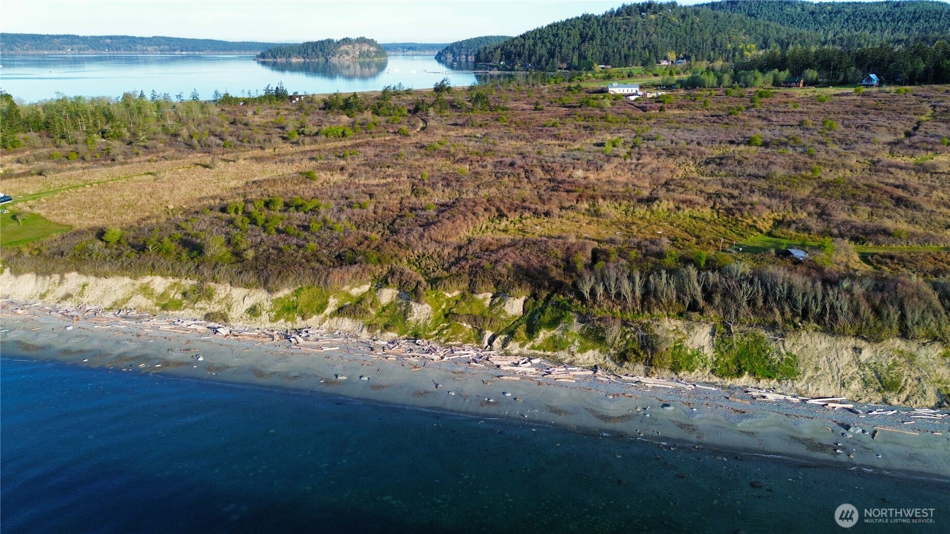 0 Decatur Beach Lane Anacortes, WA 98221 - Photo 20 of 20 a view of a road with an ocean beach