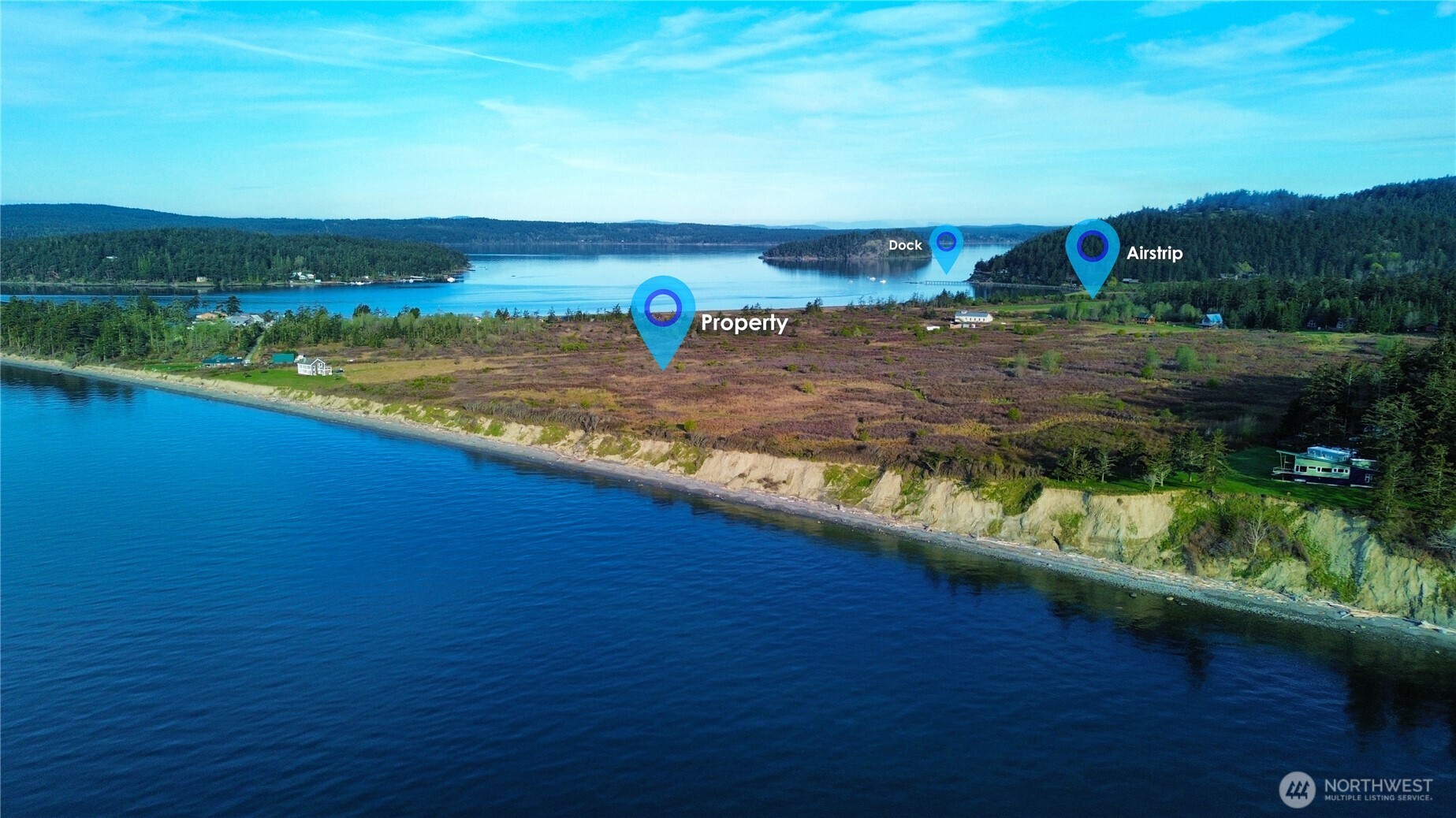 0 Decatur Beach Lane Anacortes, WA 98221 - Photo 4 of 20 a view of a lake with a mountain