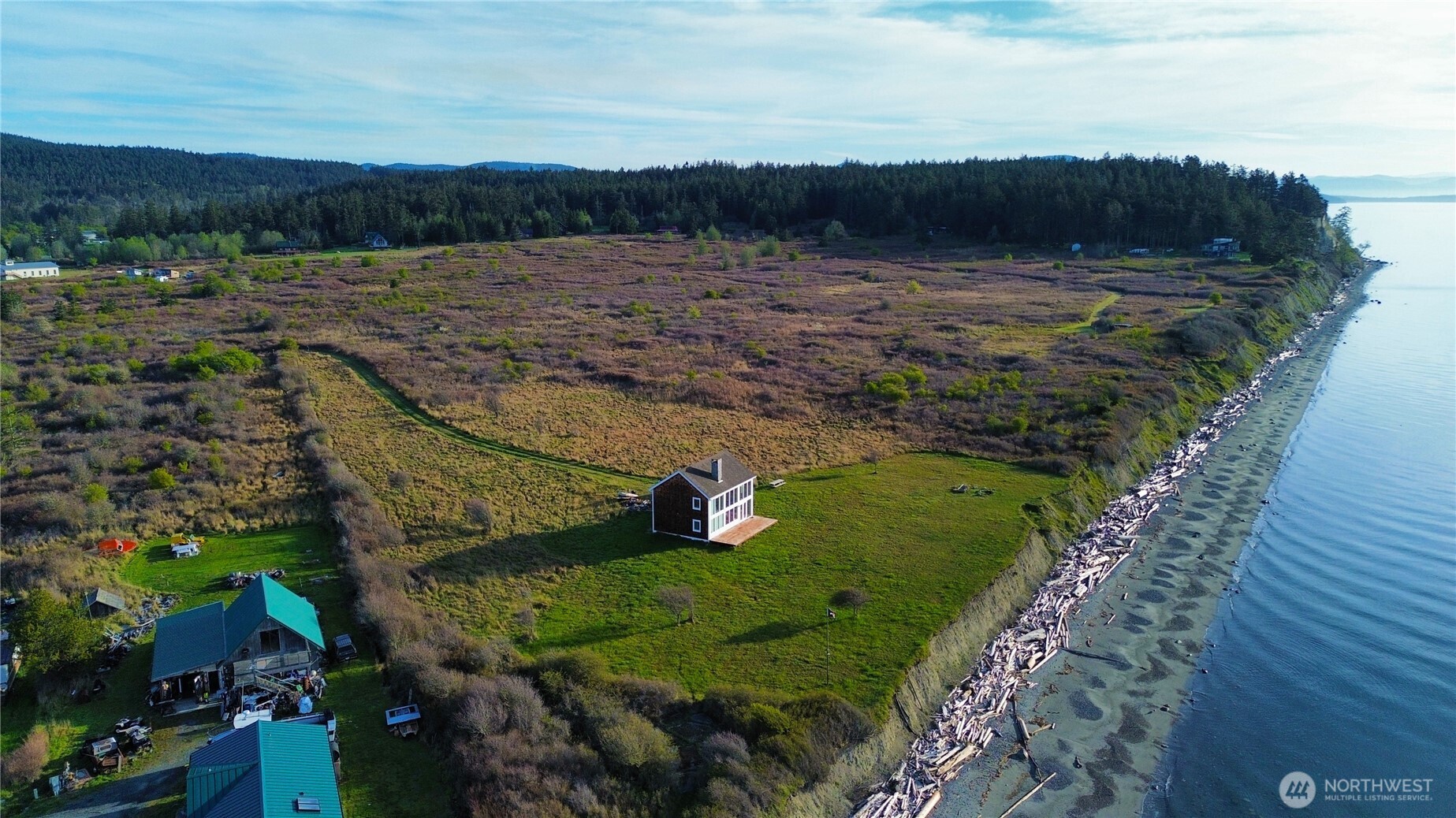 0 Decatur Beach Lane Anacortes, WA 98221 - Photo 7 of 20 a view of a lake with an outdoor space