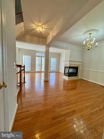 a view of a livingroom with a fireplace