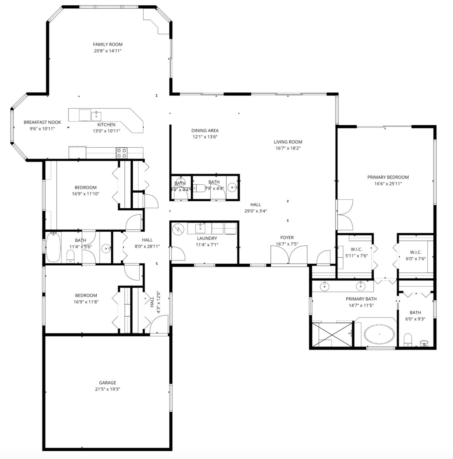 10215 Boca Woods Lane Boca Raton, FL 33428 - Photo 22 of 22 Floor Plan