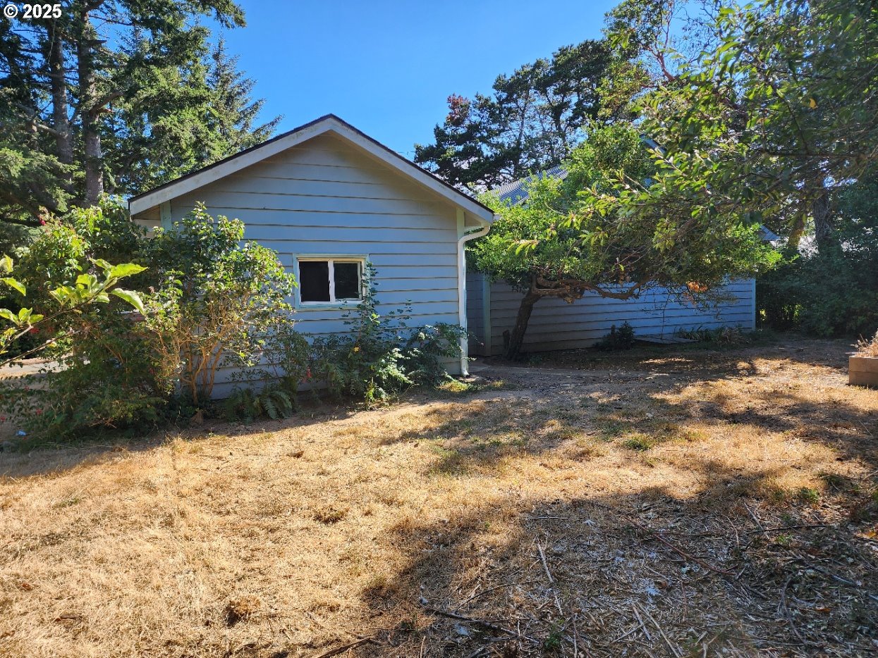 636 18th Street Port Orford, OR 97465 - Photo 29 of 29 a view of a house with a yard