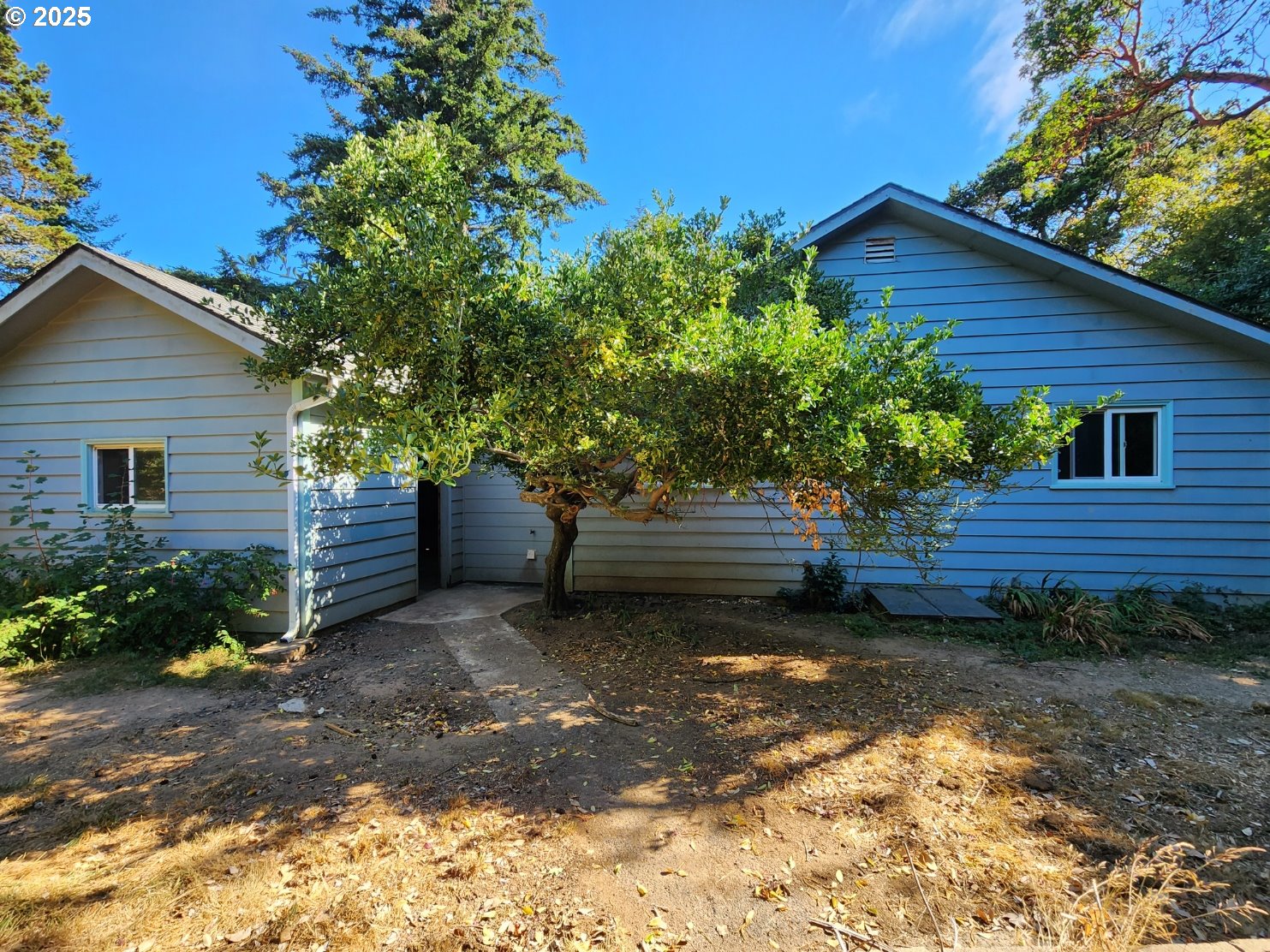 636 18th Street Port Orford, OR 97465 - Photo 5 of 29 a view of a house with backyard and garden