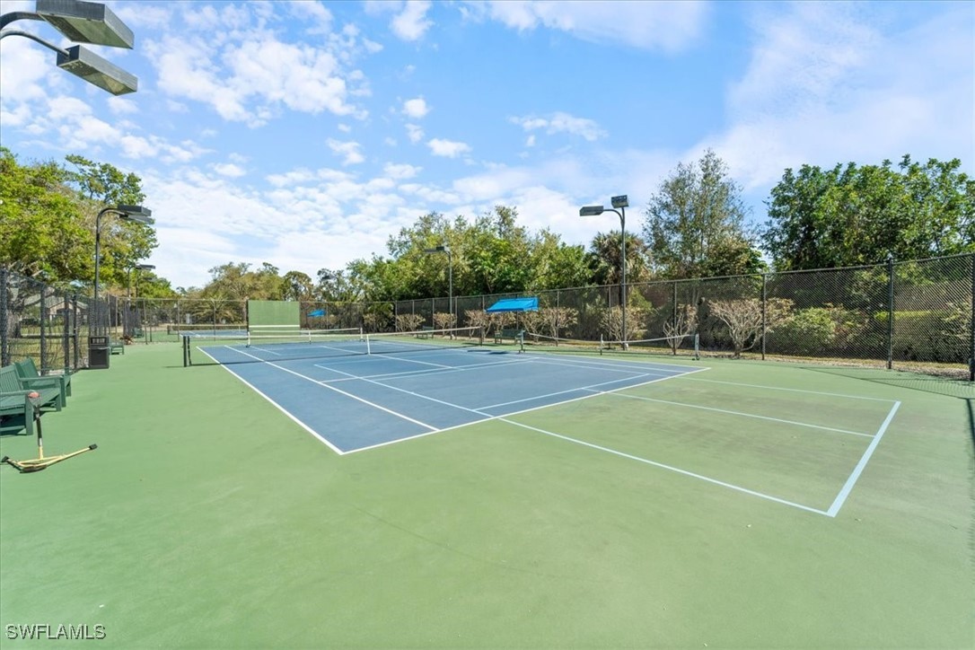 19 Winewood Court Fort Myers, FL 33919 - Photo 40 of 42 a view of tennis court