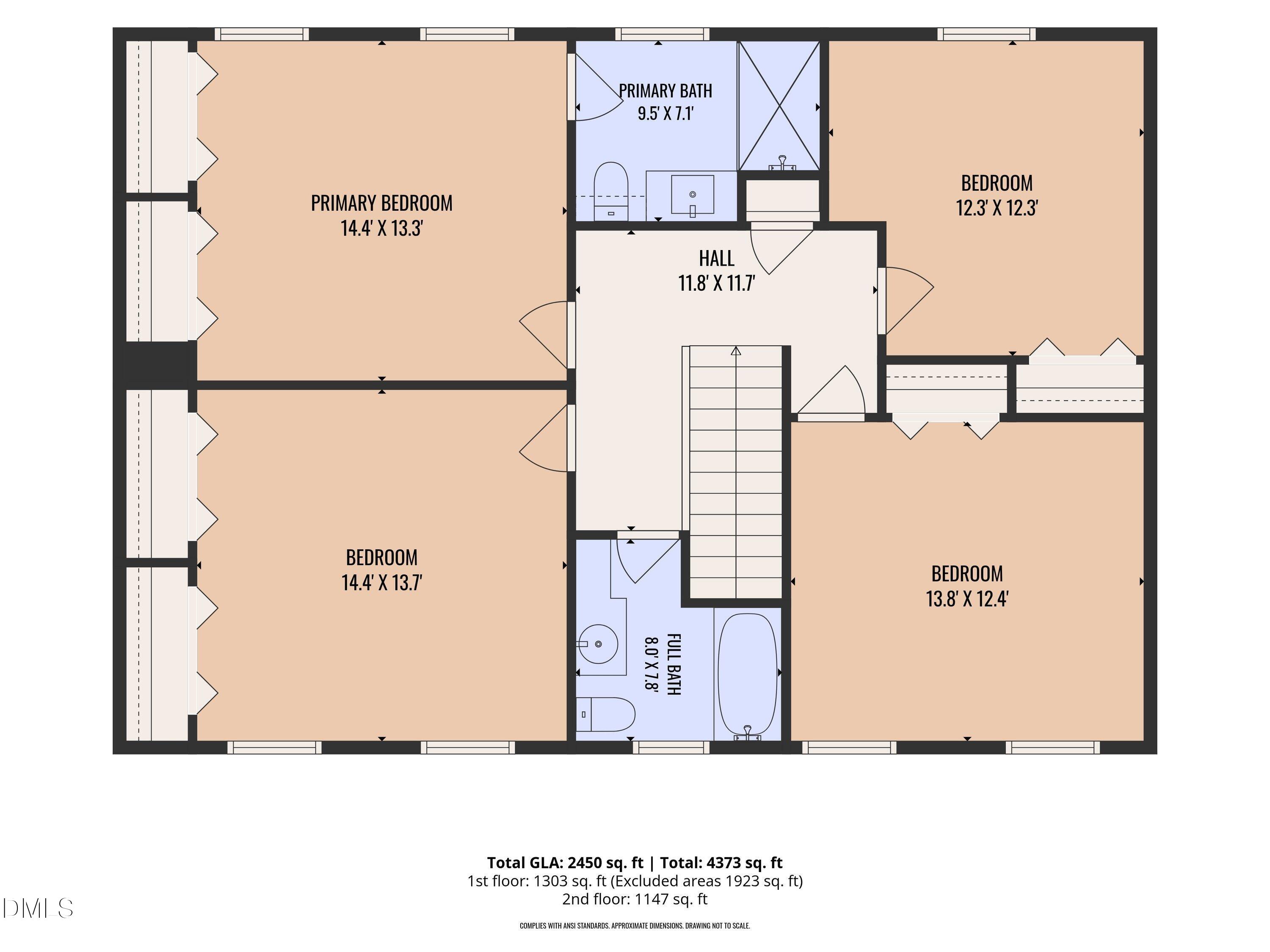 911 Emory Lane Raleigh, NC 27609 - Photo 50 of 55 2nd_floor_911_emory_lane_raleigh_with_di