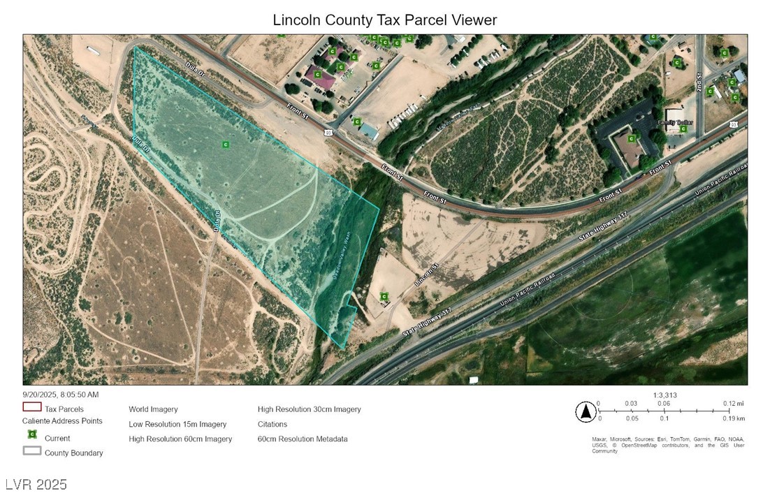 93 (15.92 Ac) Caliente, NV 89008 - Photo 19 of 19 Map / location