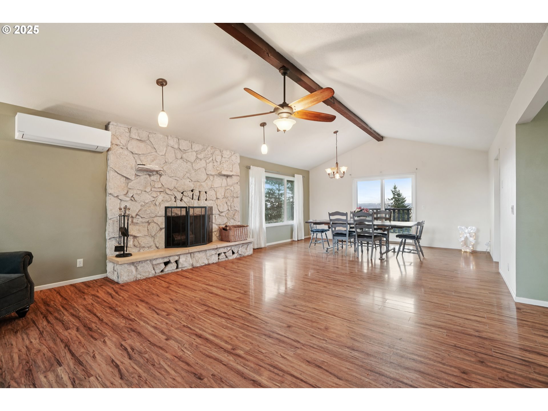 130 Stella Lane Longview, WA 98632 - Photo 6 of 41 a view of a livingroom with furniture and a fireplace