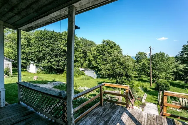 a view of a two chair in the balcony