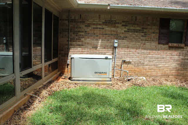 10375 Russ Road Daphne, AL 36526 - Photo 16 of 25 Full house wired system for power outage in case of emergency weather