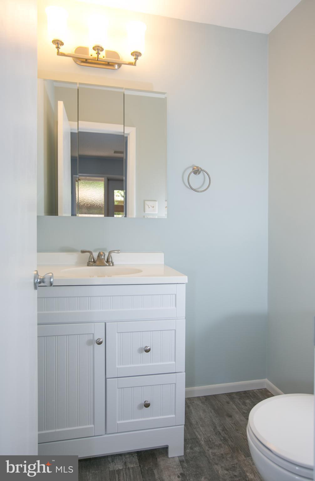 2330 Southgate Square Reston, VA 20191 - Photo 2 of 28 a bathroom with a toilet sink vanity and mirror