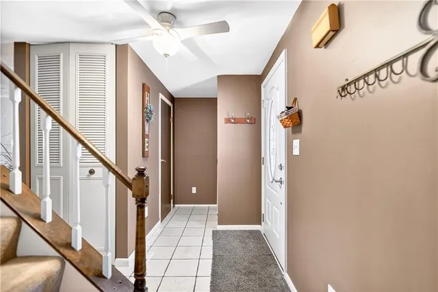 a view of an entryway