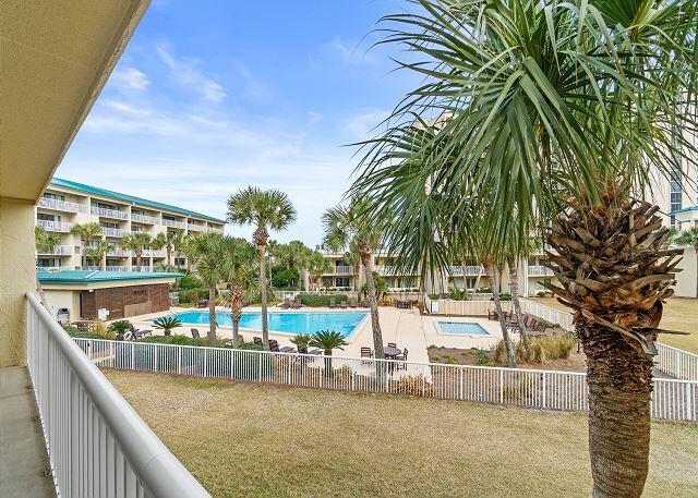 1030 East US Highway 98, Unit 203A Destin, FL 32541 - Photo 25 of 35 a view of swimming pool from a balcony
