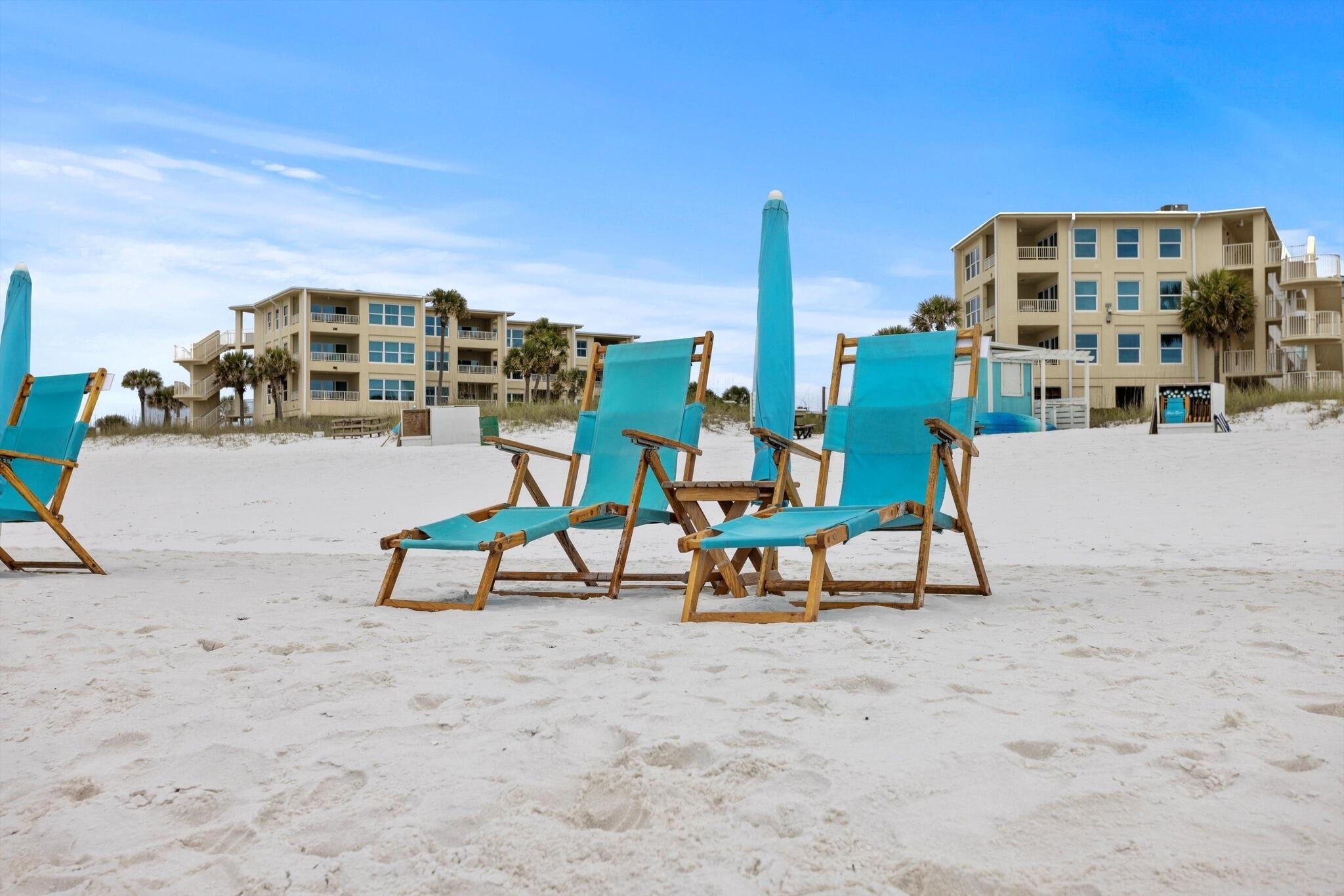 1030 East US Highway 98, Unit 203A Destin, FL 32541 - Photo 28 of 35 a view of a terrace with chairs
