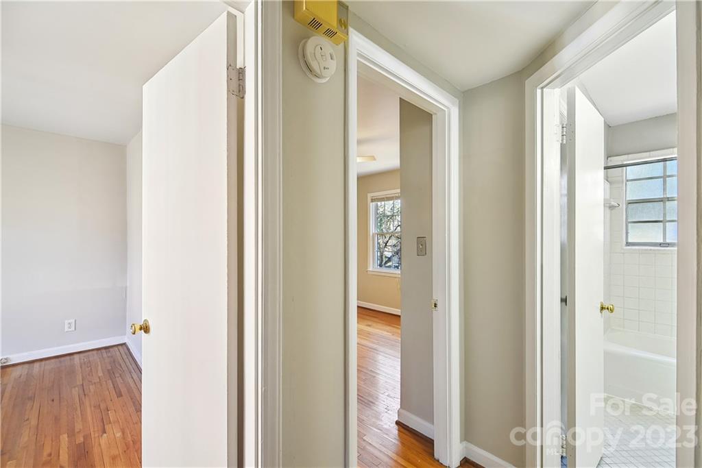 914 McAlway Road Charlotte, NC 28211 - Photo 20 of 44 a view of a bathroom from a hallway