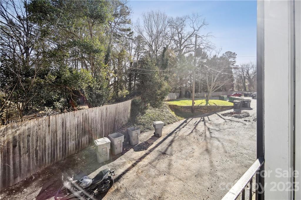 914 McAlway Road Charlotte, NC 28211 - Photo 40 of 44 a view of a backyard with a tub and chairs