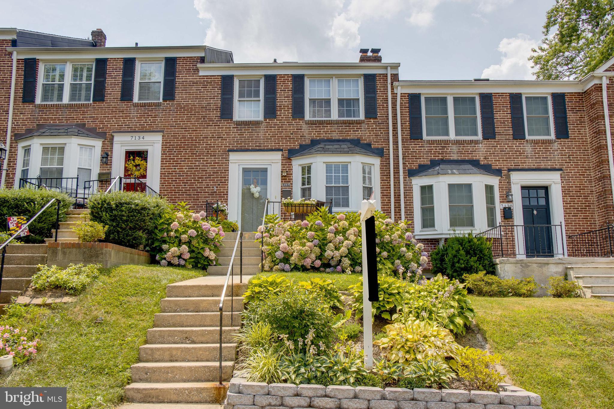 7136 Heathfield Road Baltimore, MD 21212 - Photo 41 of 44 Brick front