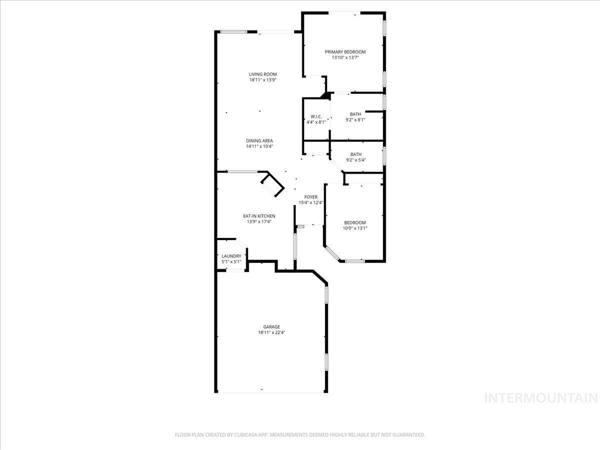 3357 West Fieldstream Lane Meridian, ID 83646 - Photo 24 of 24 View of property floor plan