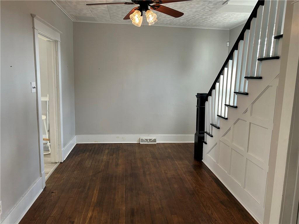 230 Maple Street Everson, PA 15631 - Photo 23 of 32 a view of an entryway with wooden floor