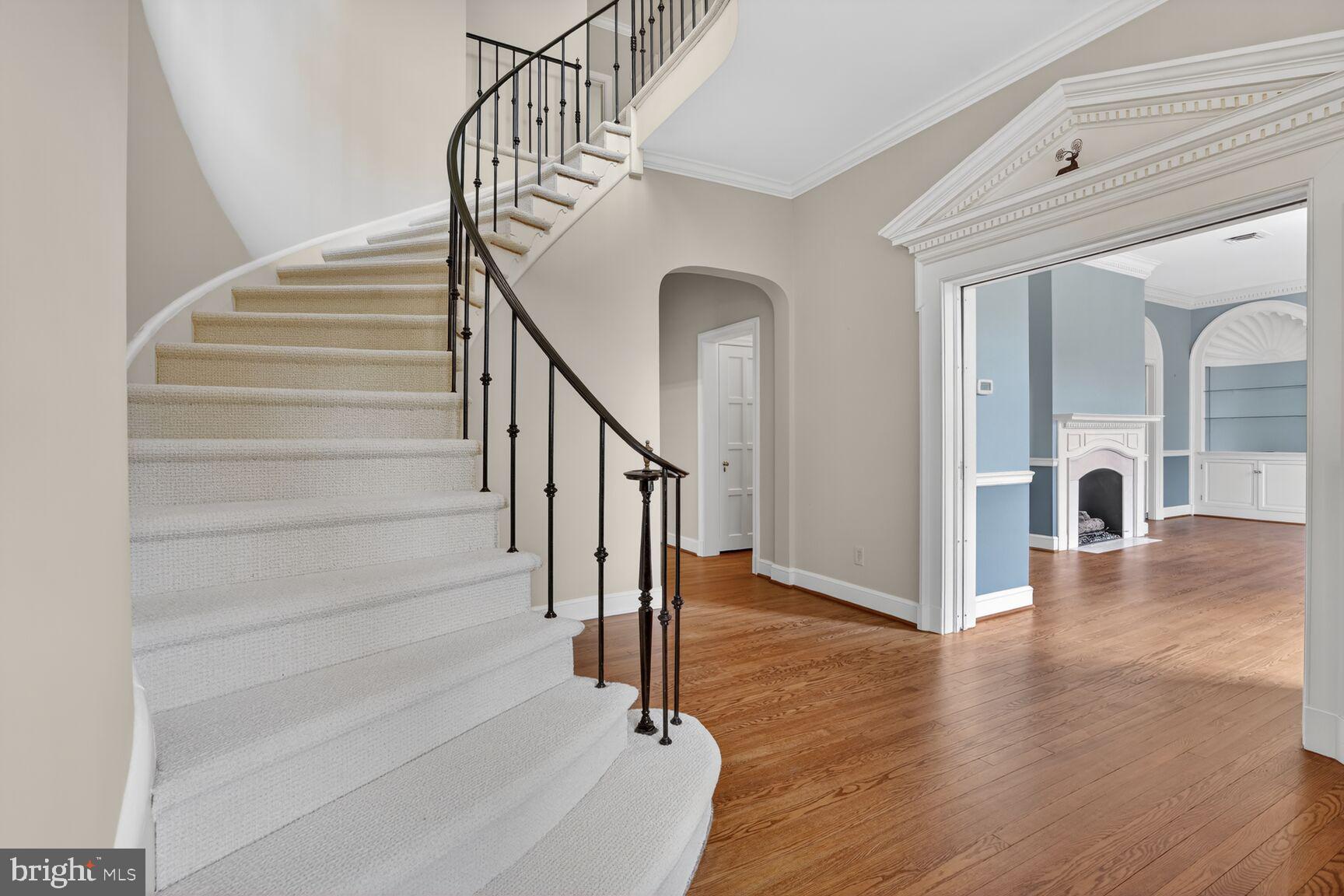 5553 Little Falls Road Arlington, VA 22207 - Photo 11 of 53 Inviting Foyer