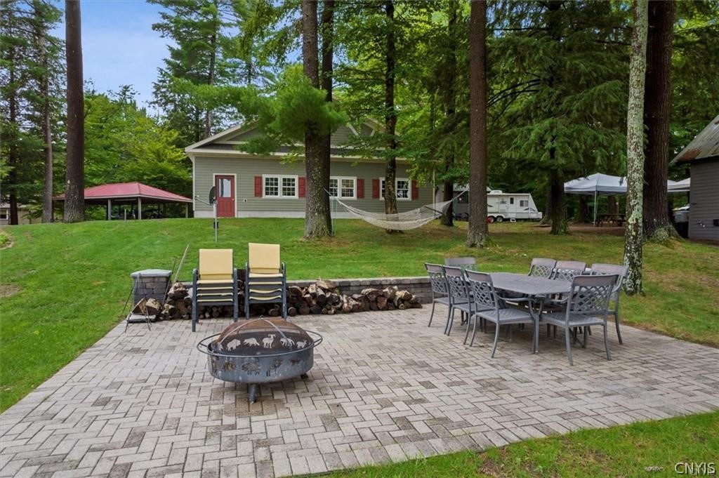 5494 North Shore Road Greig, NY 13312 - Photo 4 of 49 Side Yard patio area