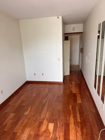 a view of stairs and an empty room