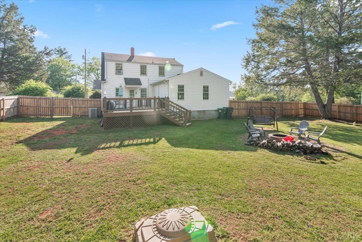 152 Pine Street Amherst, VA 24521 - Photo 47 of 53 a view of a house with a yard and sitting area
