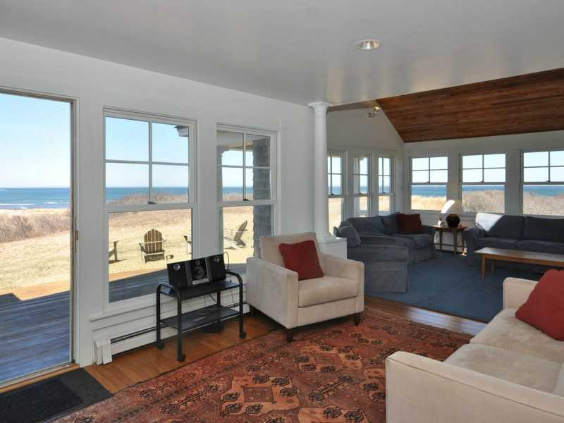 1744 Corn Neck Road Block Island, RI 02807 - Photo 8 of 25 Living Room. Gorgeous views from living room