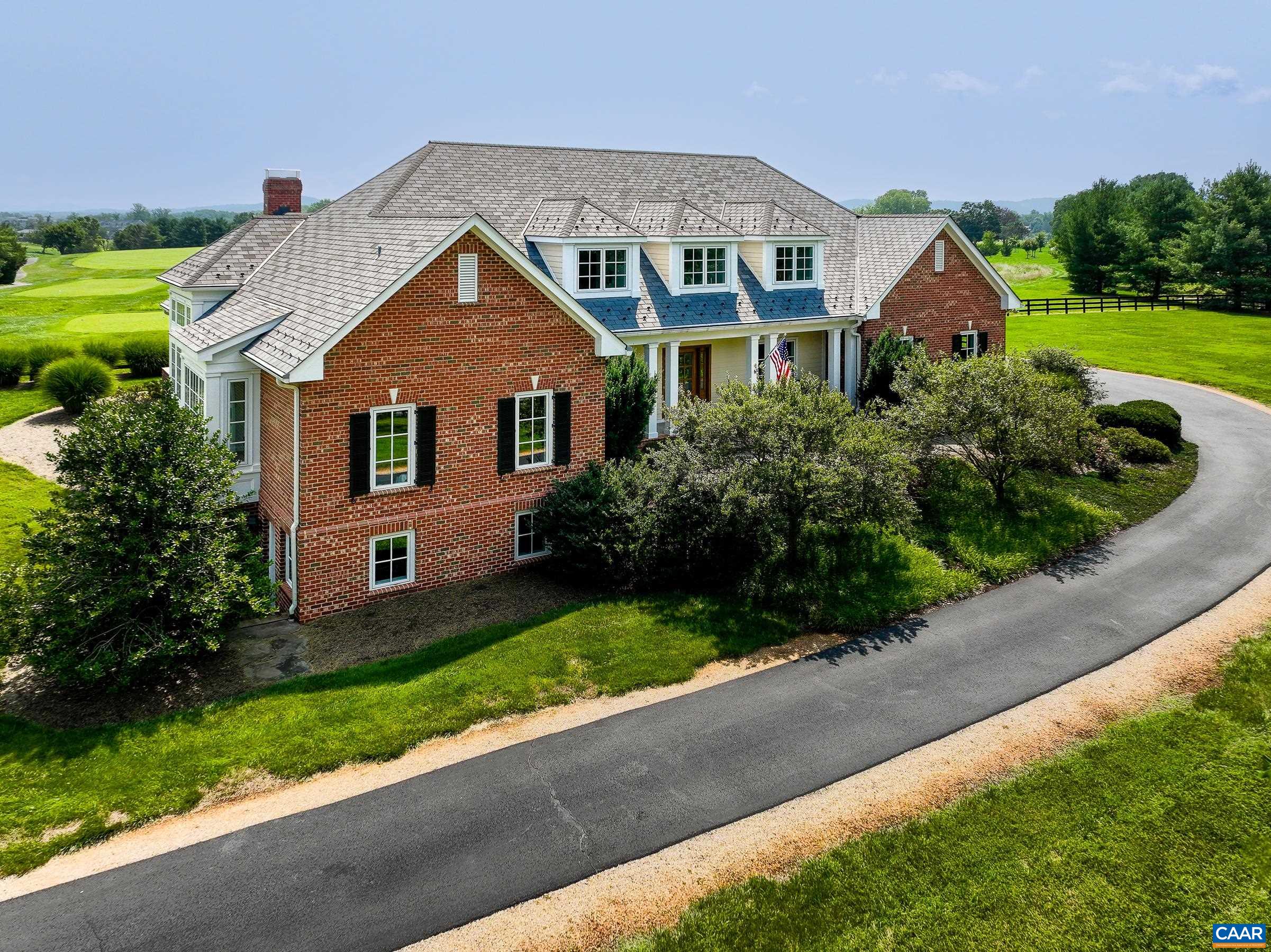 801 Half Mile Branch Road Crozet, VA 22932 - Photo 4 of 69 a front view of a house with a yard