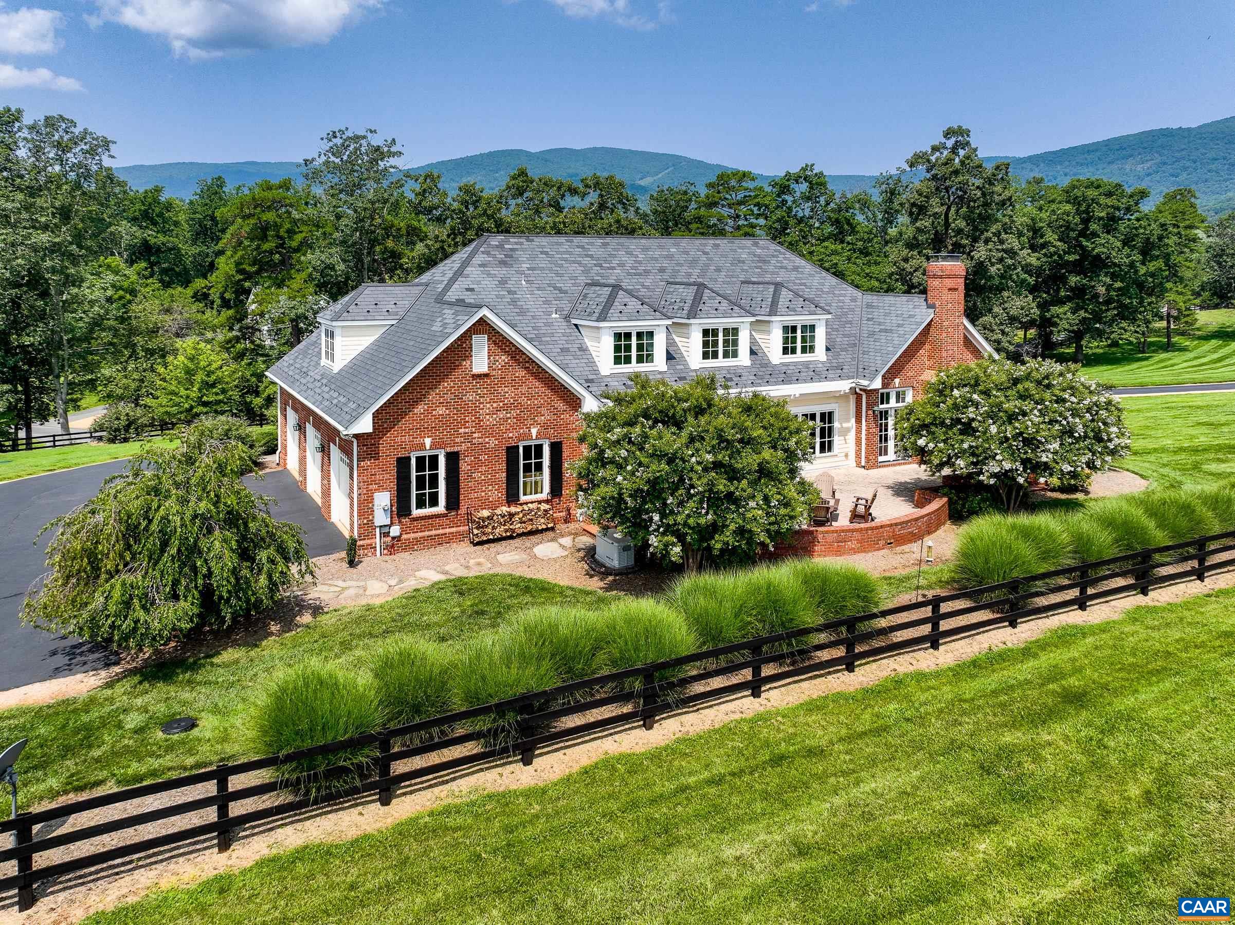 801 Half Mile Branch Road Crozet, VA 22932 - Photo 6 of 69 an aerial view of a house